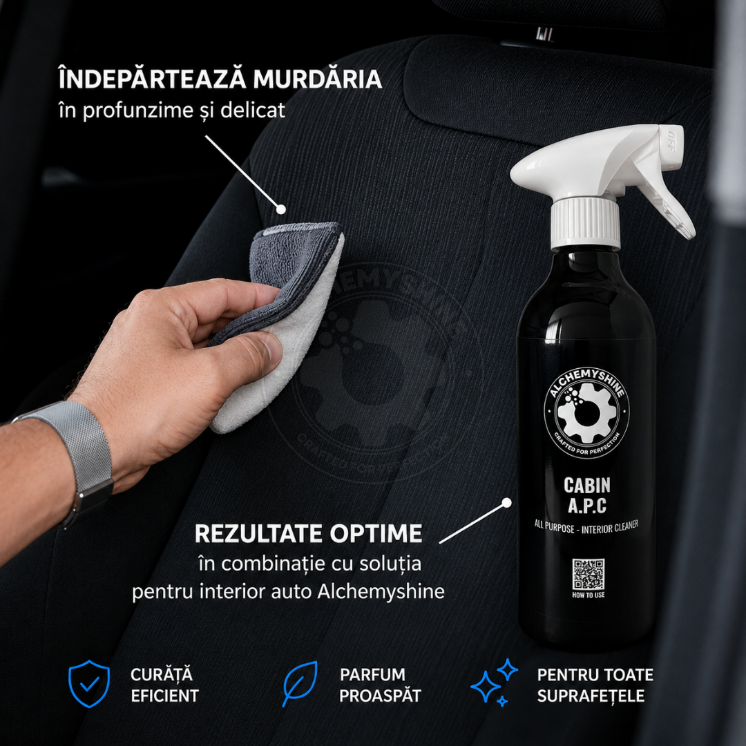 Burete curǎțare interior auto