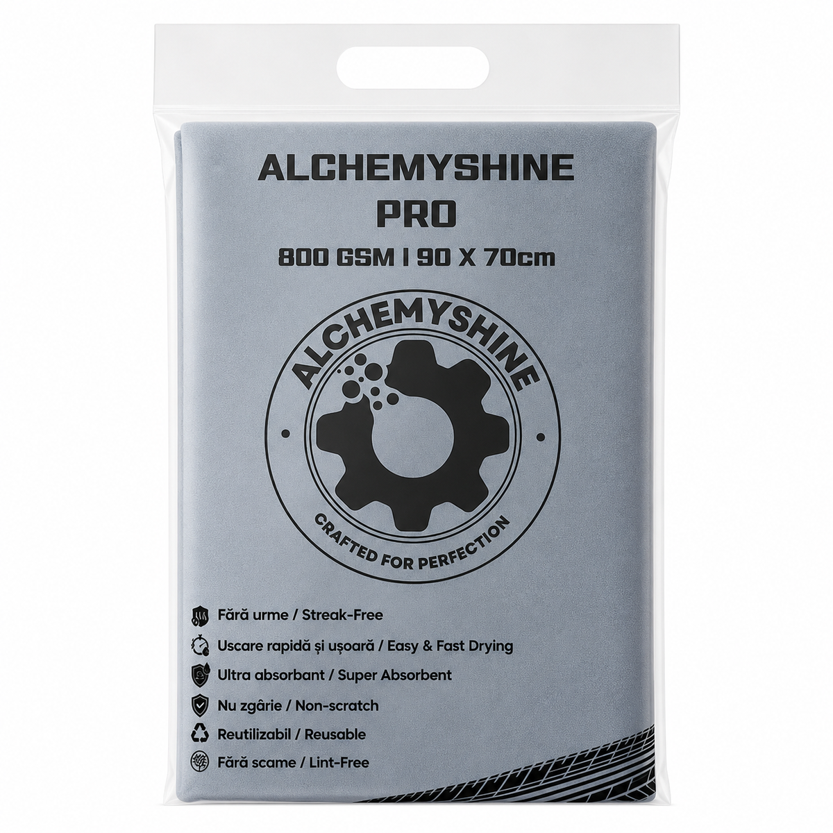 PROSOP USCARE AUTO ALCHEMYSHINE PRO - 800 GSM 90*70 CM